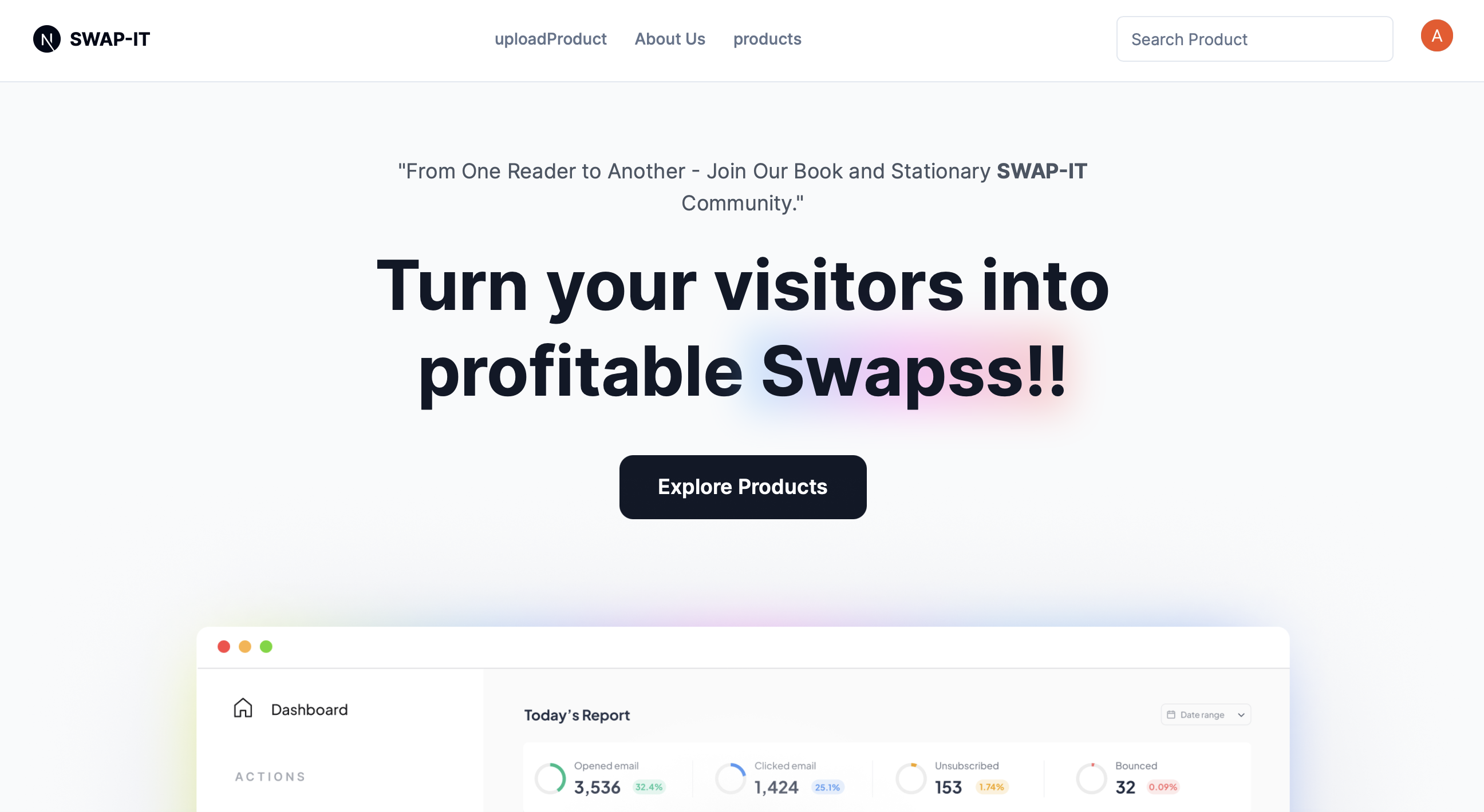 SwapIT - An Easy Swap
